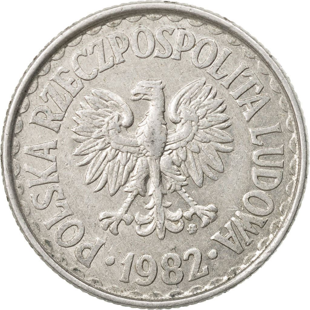 Poland | 1 Złoty | Eagle | KM49.1 | 1957 - 1985