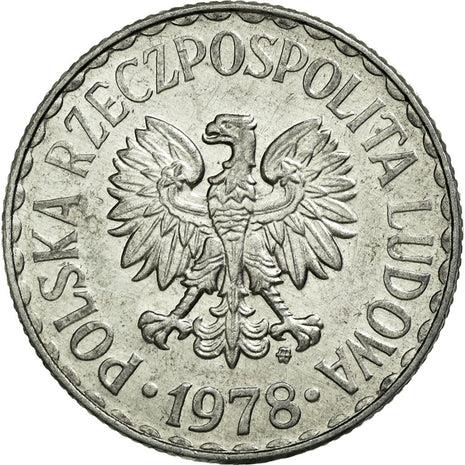 Poland | 1 Złoty | Eagle | KM49.1 | 1957 - 1985