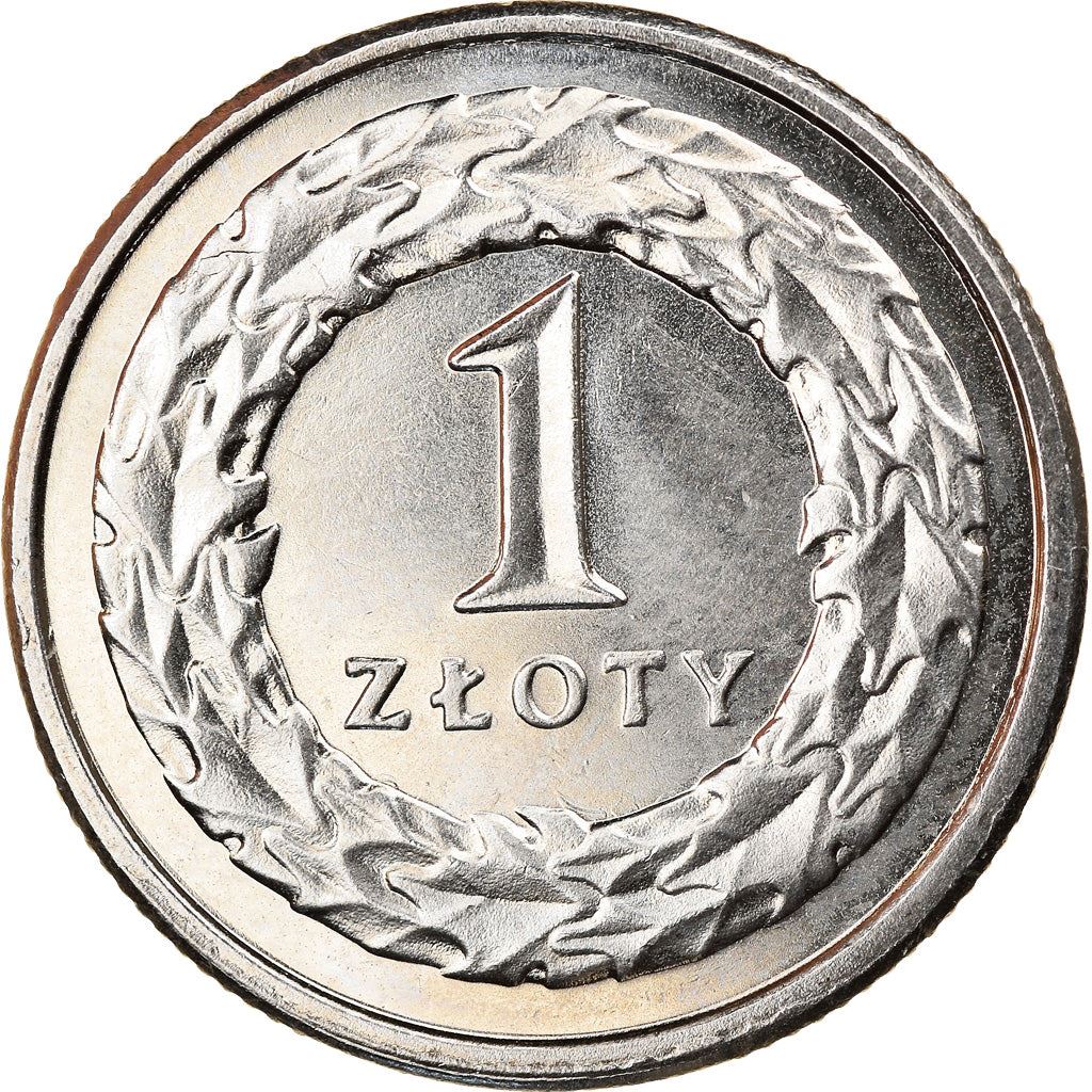 Poland | 1 Złoty | Oak Leaves | Eagle | KM282 | 1990 - 2016