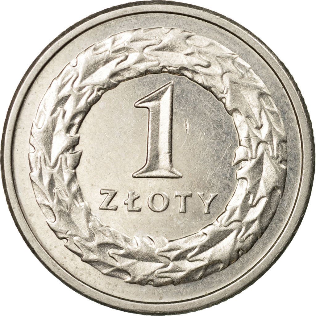 Poland | 1 Złoty | Oak Leaves | Eagle | KM282 | 1990 - 2016