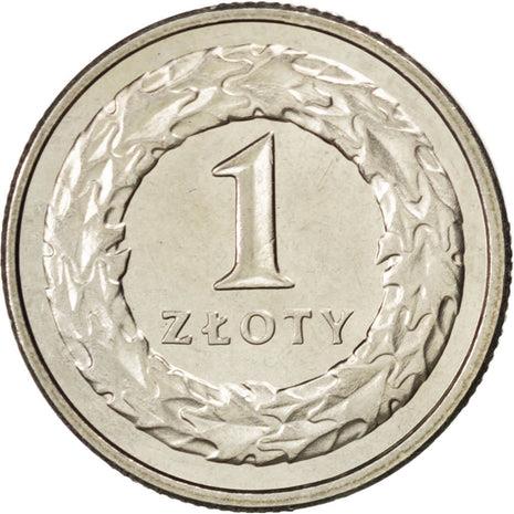 Poland | 1 Złoty | Oak Leaves | Eagle | KM282 | 1990 - 2016