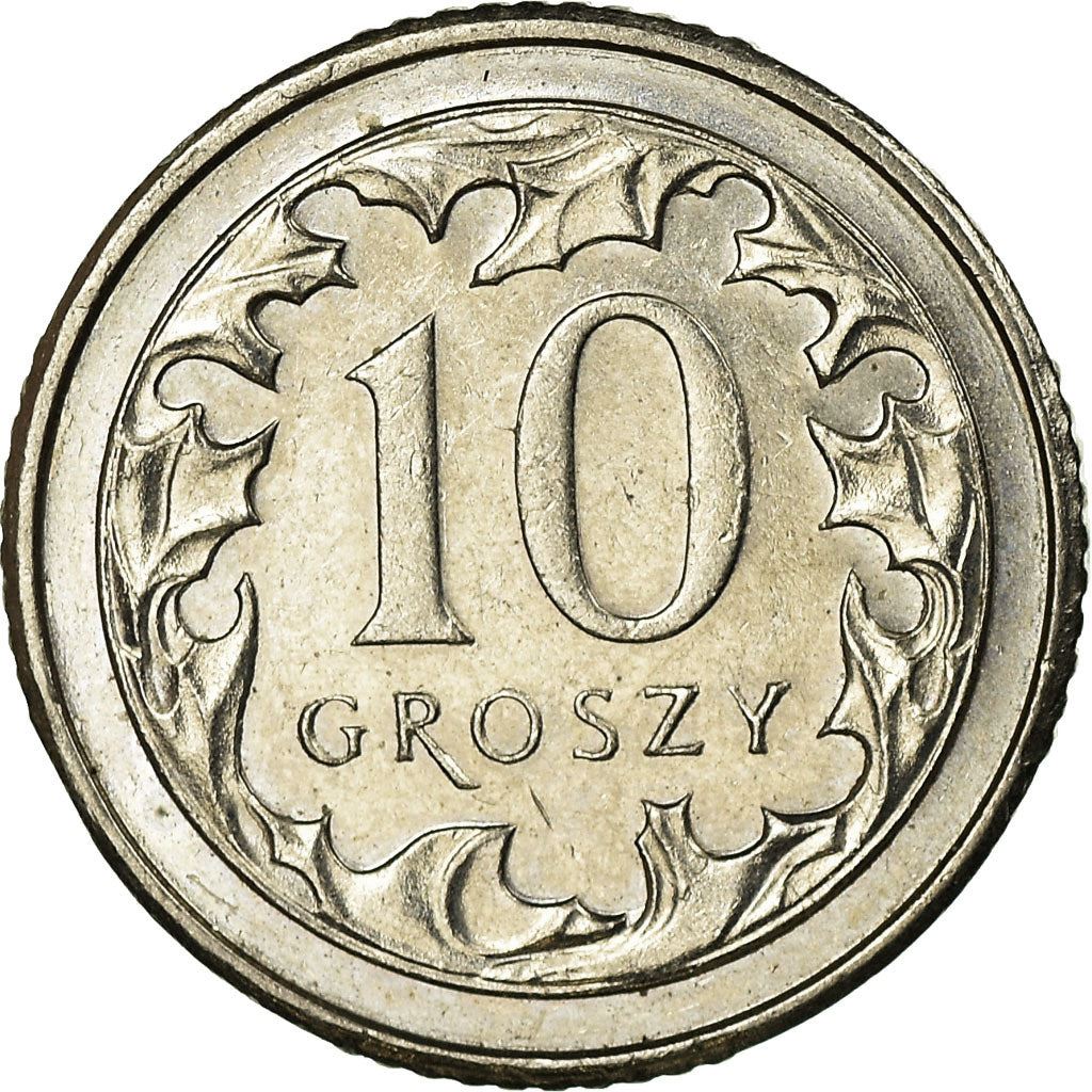 Poland | 10 Groszy | Eagle | KM279 | 1990 - 2016