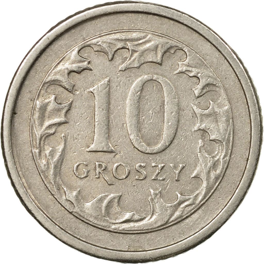 Poland | 10 Groszy | Eagle | KM279 | 1990 - 2016