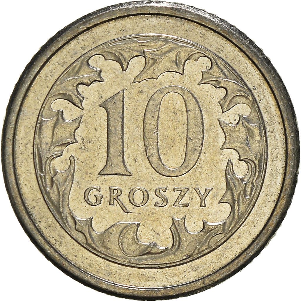 Poland | 10 Groszy | Eagle | KM279 | 1990 - 2016