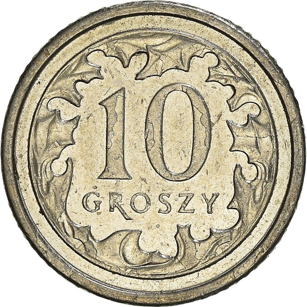 Poland | 10 Groszy | Eagle | KM279 | 1990 - 2016