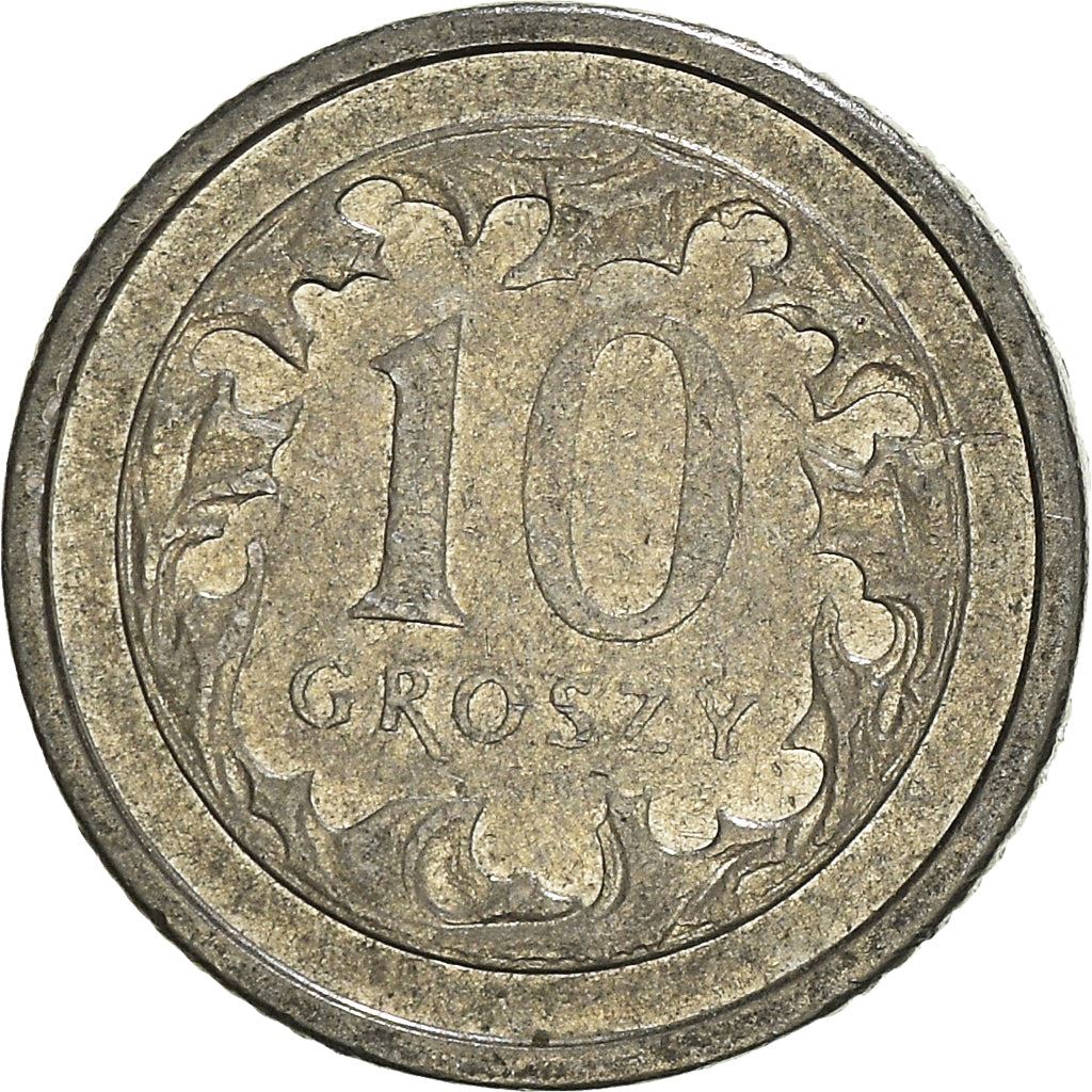 Poland | 10 Groszy | Eagle | KM279 | 1990 - 2016