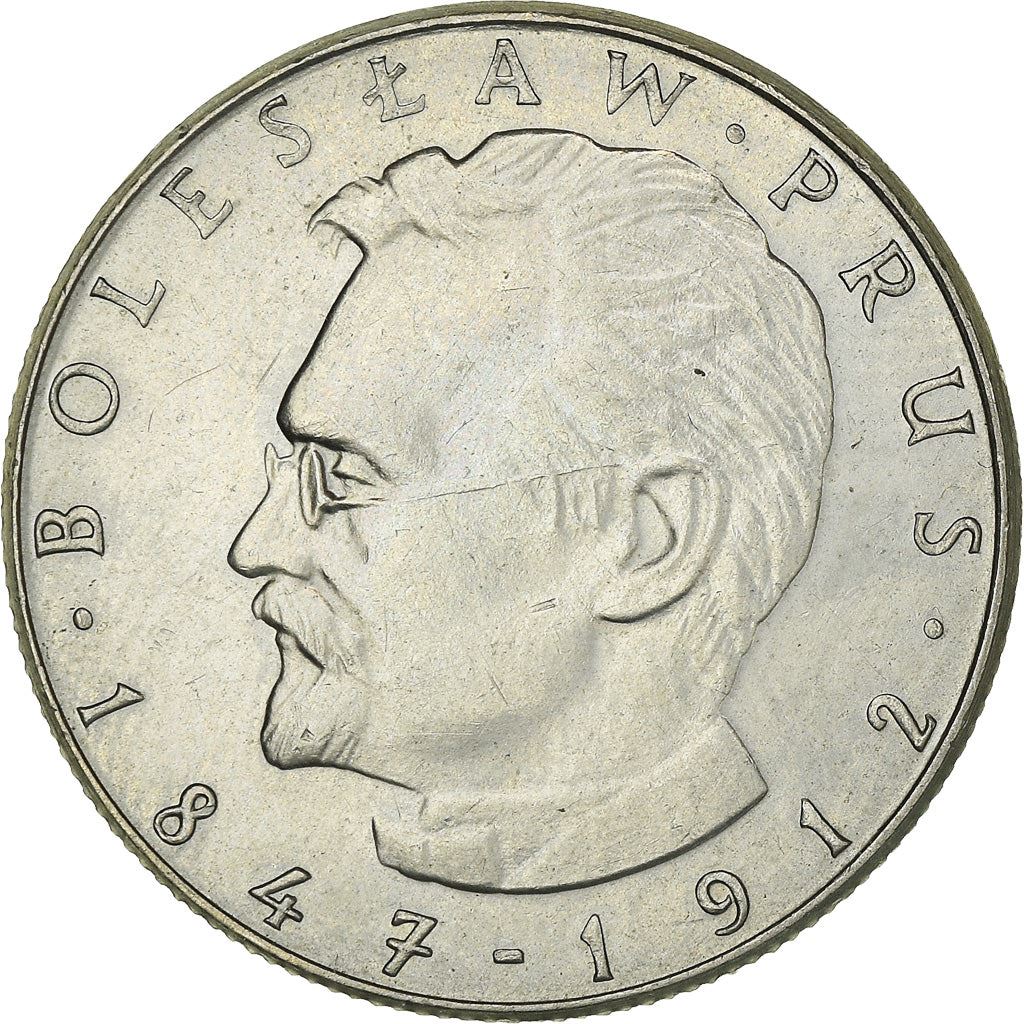 Poland | 10 Złotych | Bolesław Prus | Eagle | KM73 | 1975 - 1984