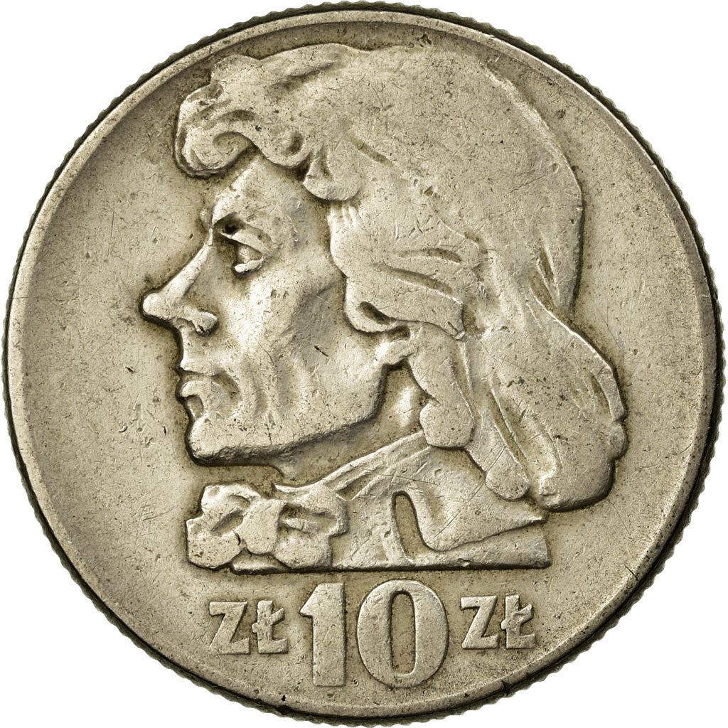 Poland | 10 Złotych Coin | Tadeusz Kościuszko | Eagle | KM50 | 1959 - 1966