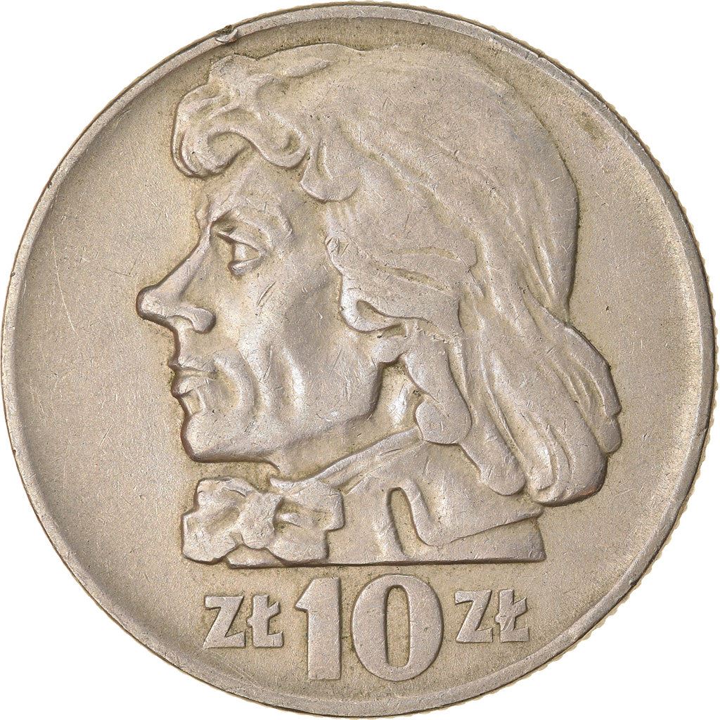 Poland | 10 Złotych Coin | Tadeusz Kościuszko | Eagle | KM50 | 1959 - 1966