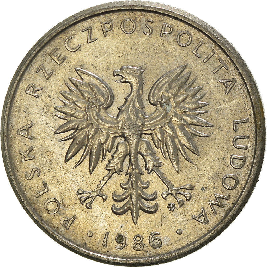 Poland | 10 Złotych | Eagle | KM152.1 | 1984 - 1988