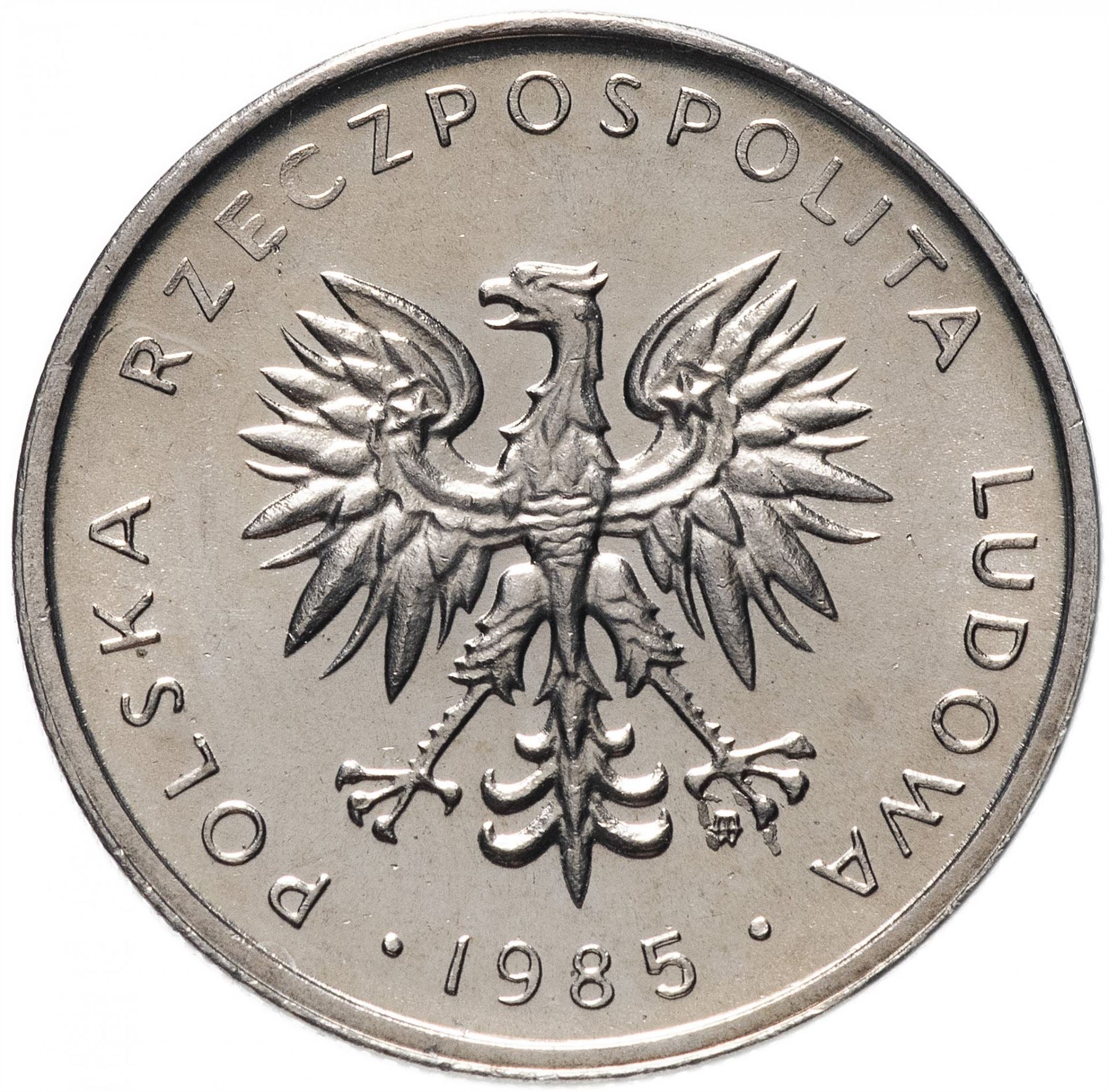 Poland | 10 Złotych | Eagle | KM152.1 | 1984 - 1988