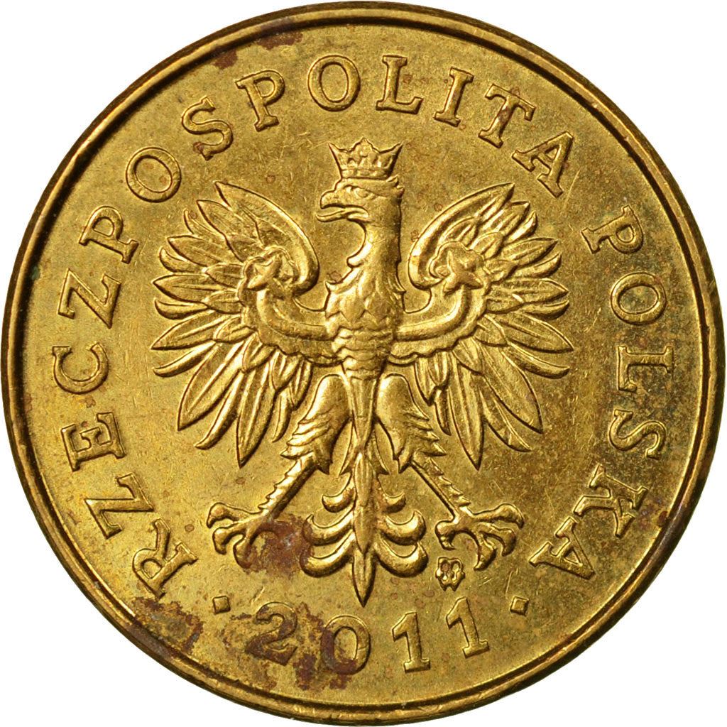 Poland | 2 Grosze | Oak Leaf | Eagle | KM277 | 1990 - 2014