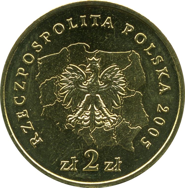 Poland | 2 Zlote Coin | Warmian-Masurian Voivodeship | KM614 | 2005