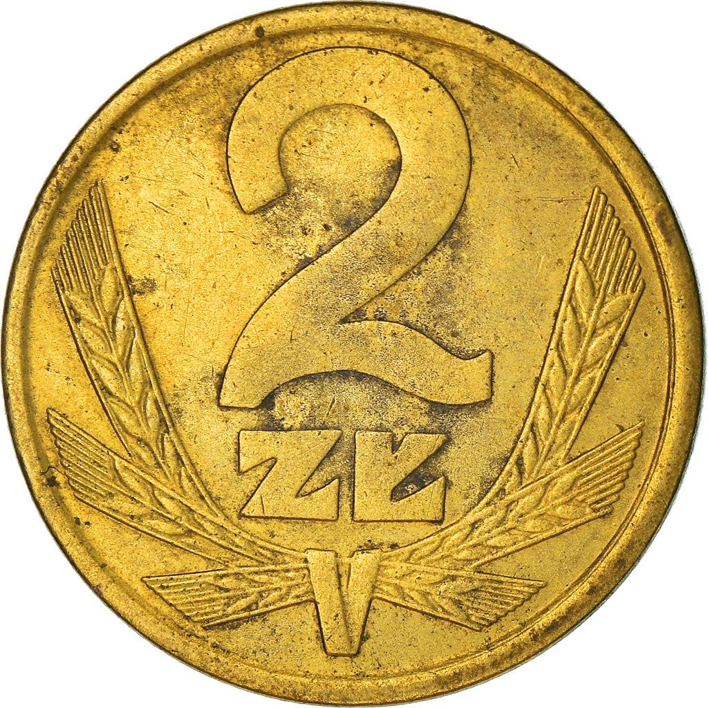 Poland | 2 Złote | Eagle | KM80.1 | 1975 - 1985