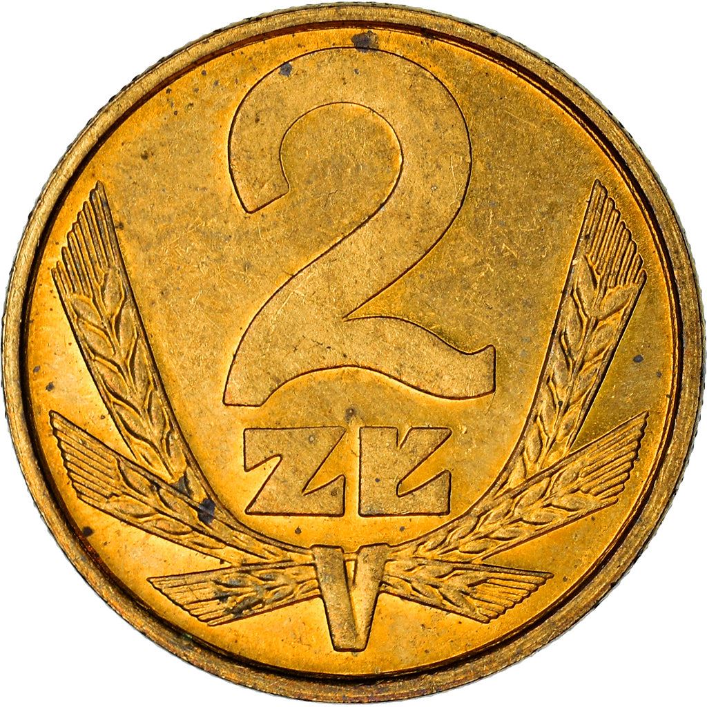 Poland | 2 Złote | Eagle | KM80.1 | 1975 - 1985