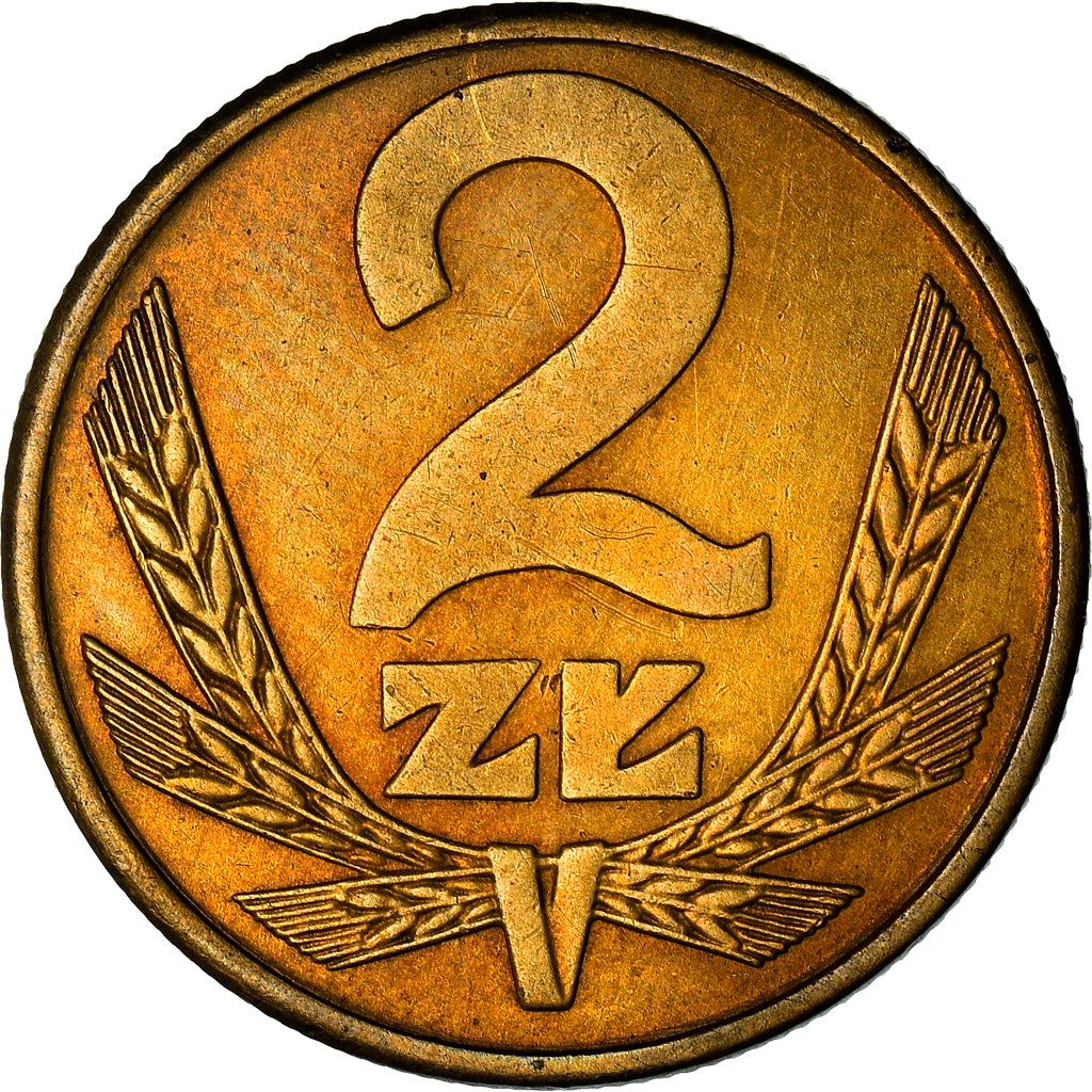 Poland | 2 Złote | Eagle | KM80.1 | 1975 - 1985