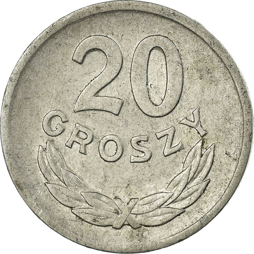 Poland | 20 Groszy | Eagle | KMA47 | 1957 - 1985