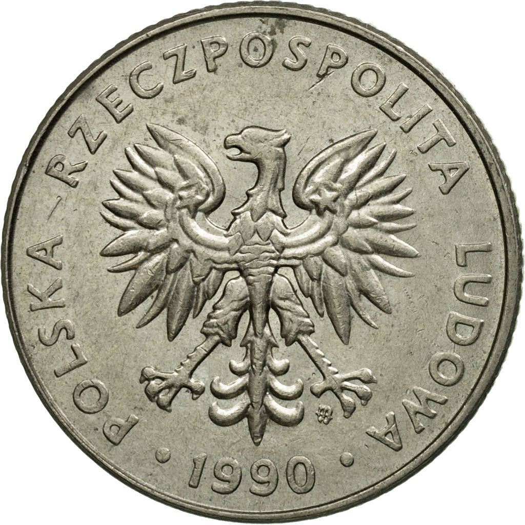 Poland | 20 Złotych | Eagle | KM153.2 | 1989 - 1990