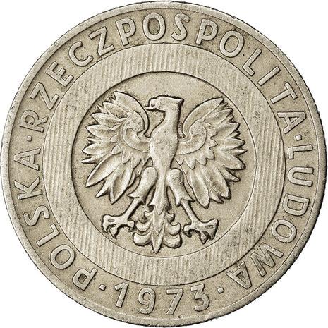 Poland | 20 Złotych | Eagle | Wheat | Building | KM67 | 1973 - 1976