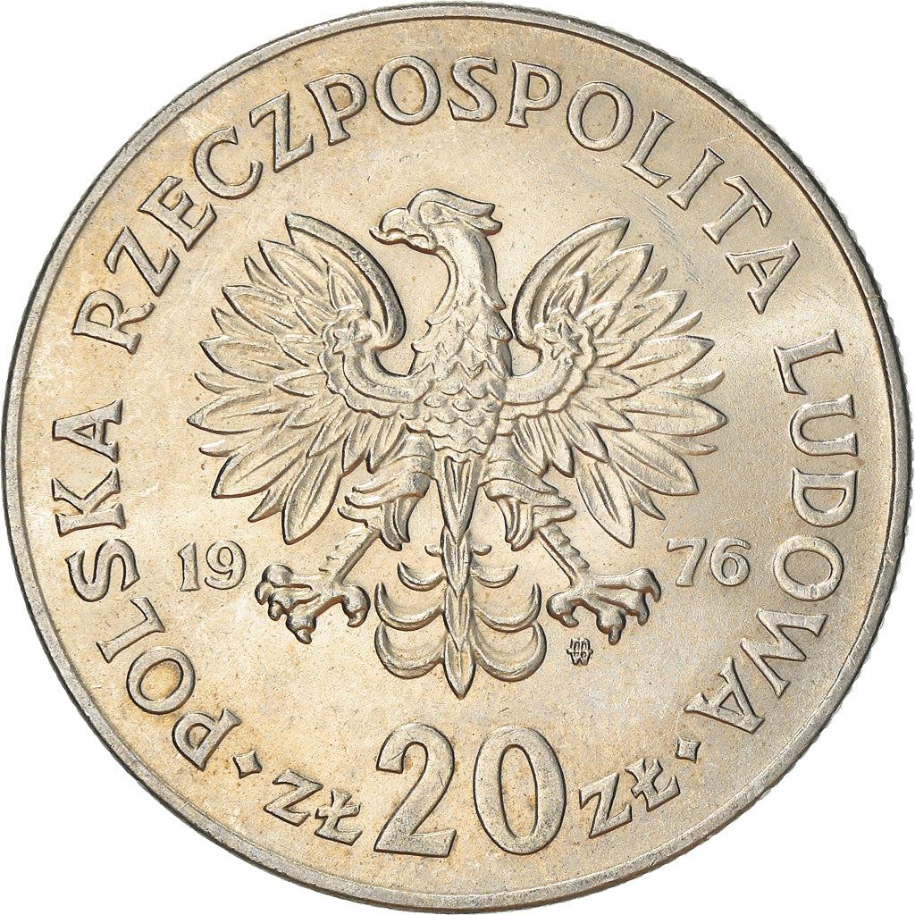 Poland | 20 Złotych | Marceli Nowotko | Eagle | KM69 | 1974 - 1983