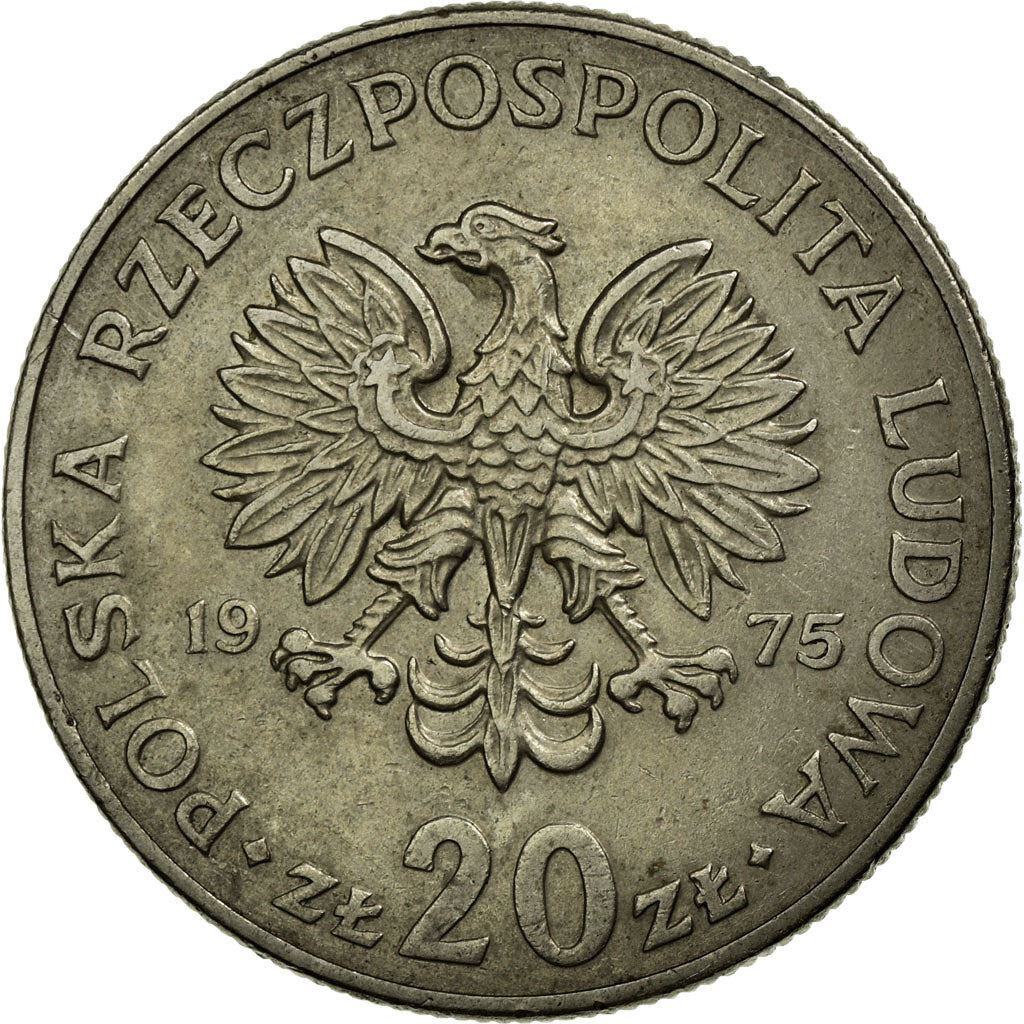 Poland | 20 Złotych | Marceli Nowotko | Eagle | KM69 | 1974 - 1983