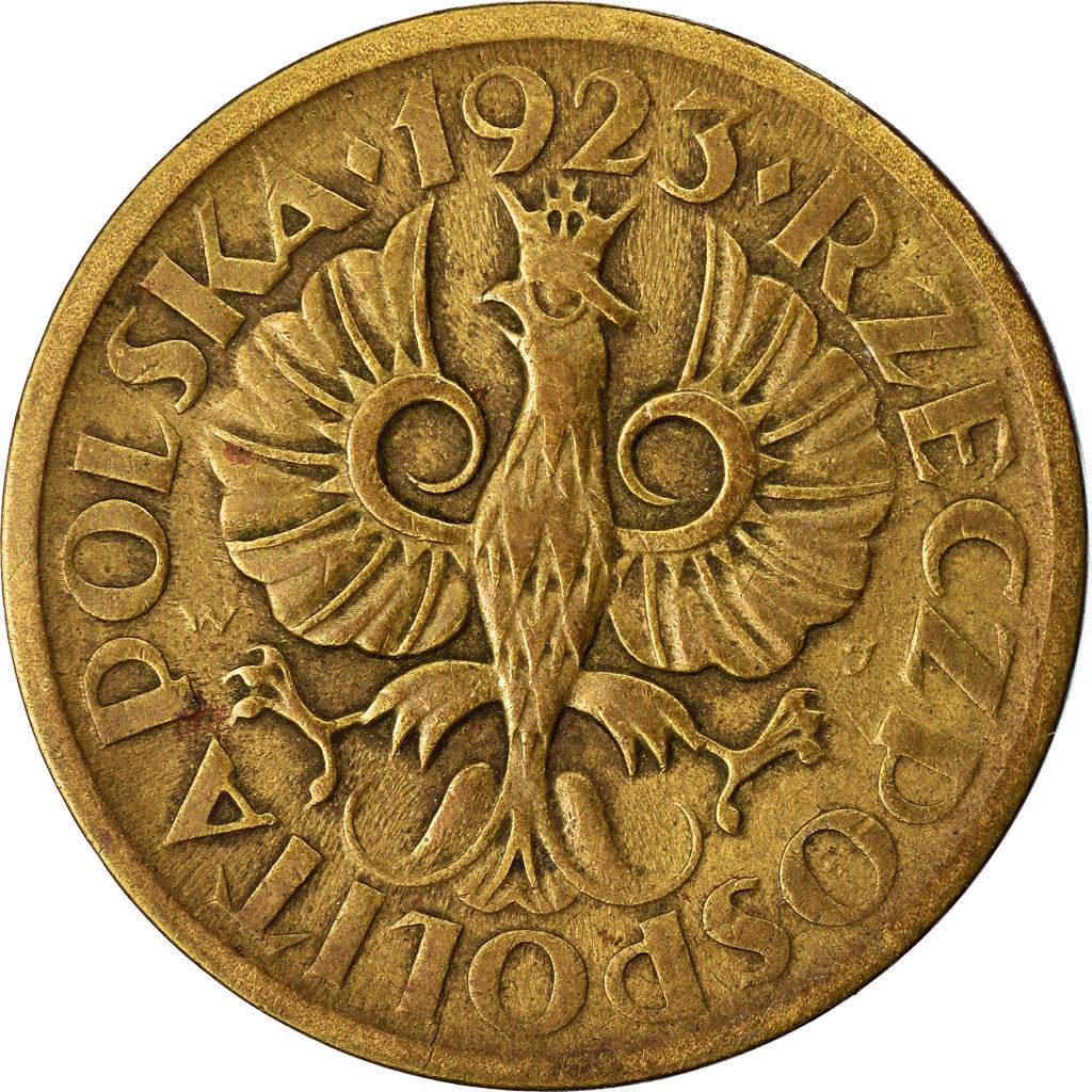 Poland | 5 Groszy Coin | Eagle | KM10 | 1923