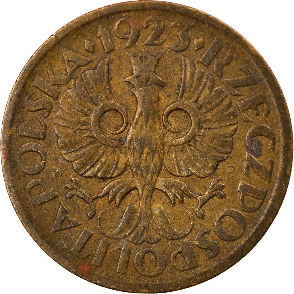 Poland | 5 Groszy Coin | Eagle | KM10 | 1923