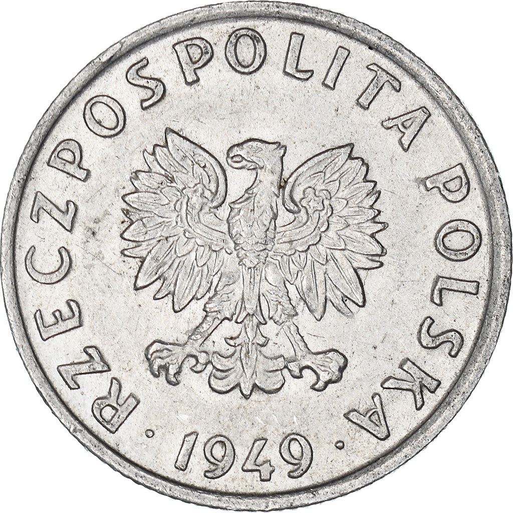 Poland | 5 Groszy Coin | Eagle | KM41a | 1949