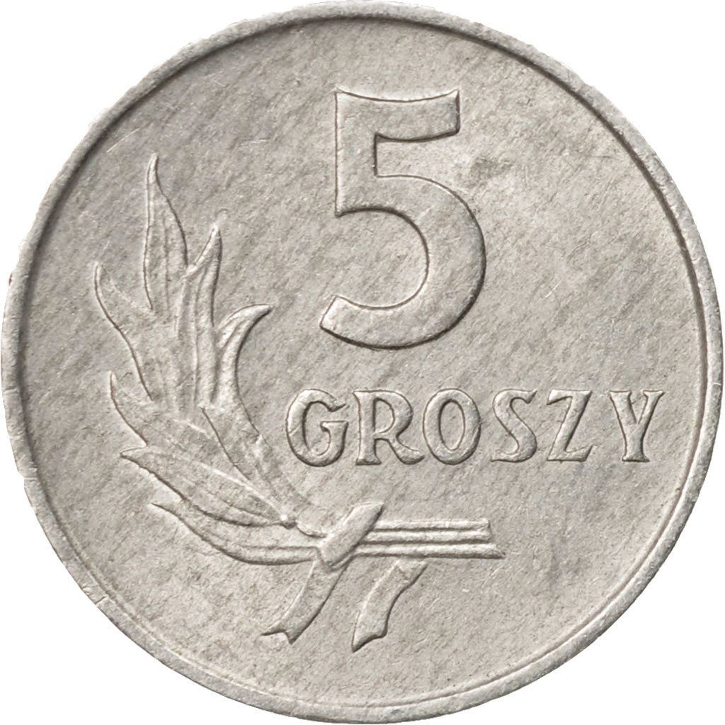 Poland | 5 Groszy | Eagle | KMA46 | 1958 - 1972