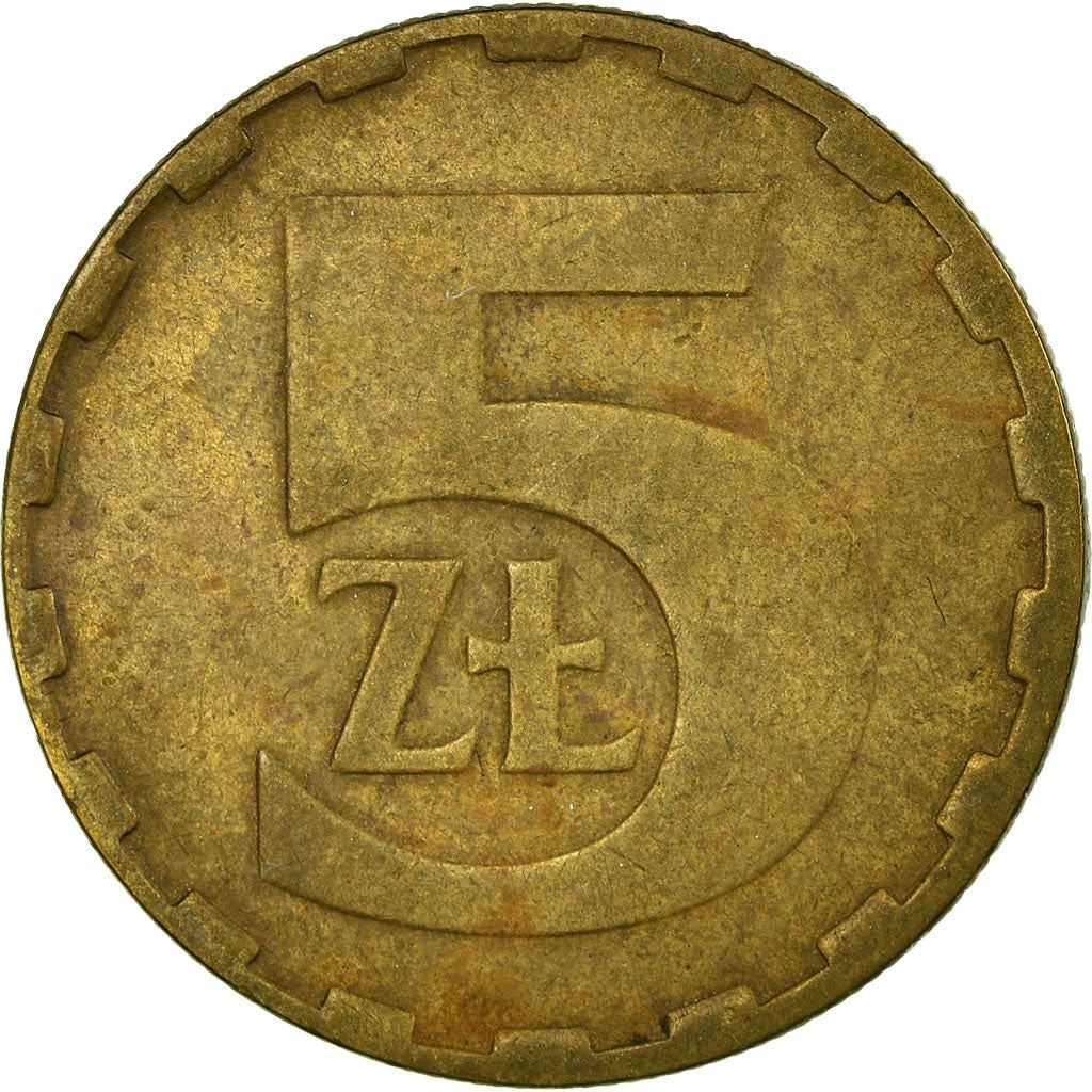 Poland | 5 Złotych | Eagle | KM81.1 | 1975 - 1985