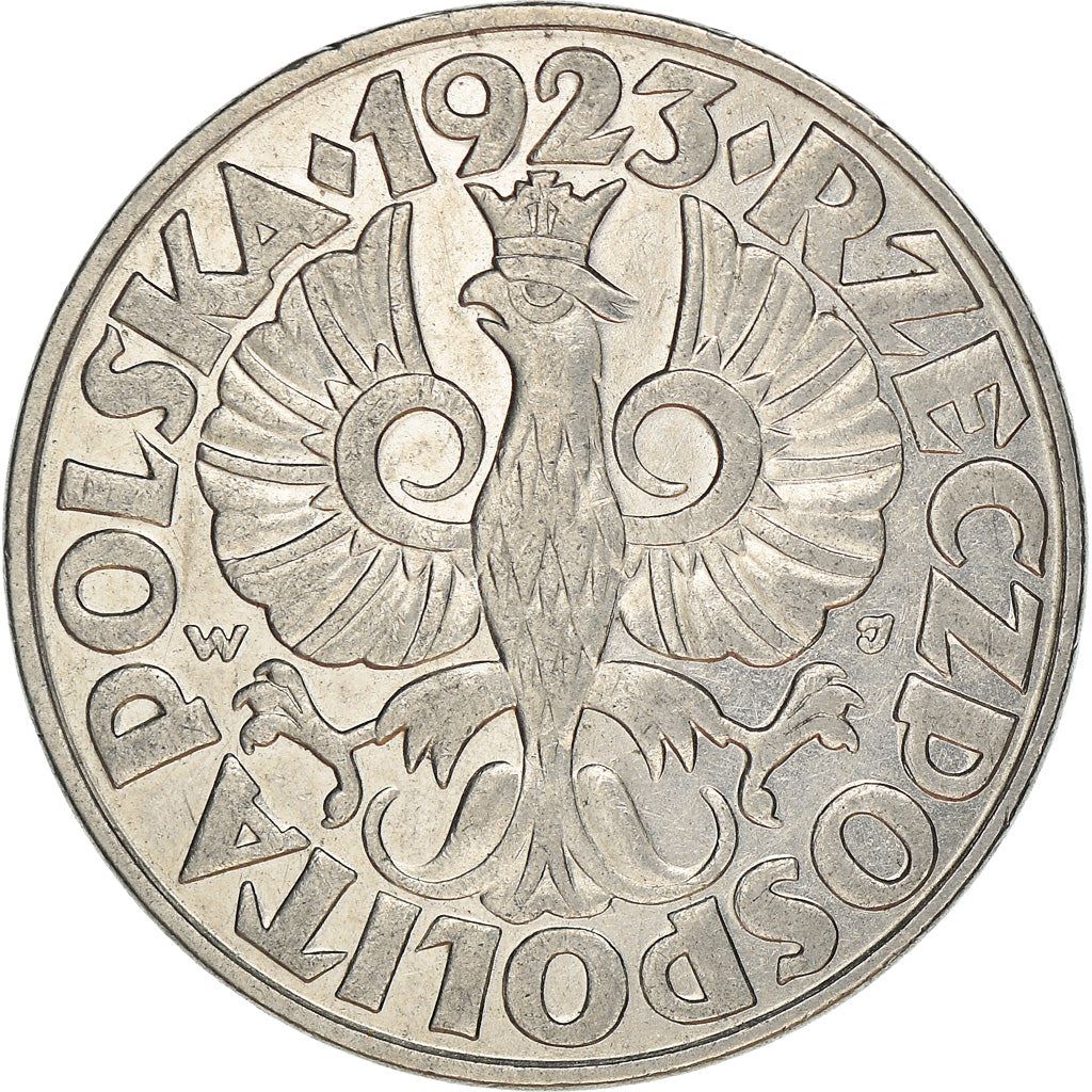 Poland | 50 Groszy | Eagle | KM13 | 1923