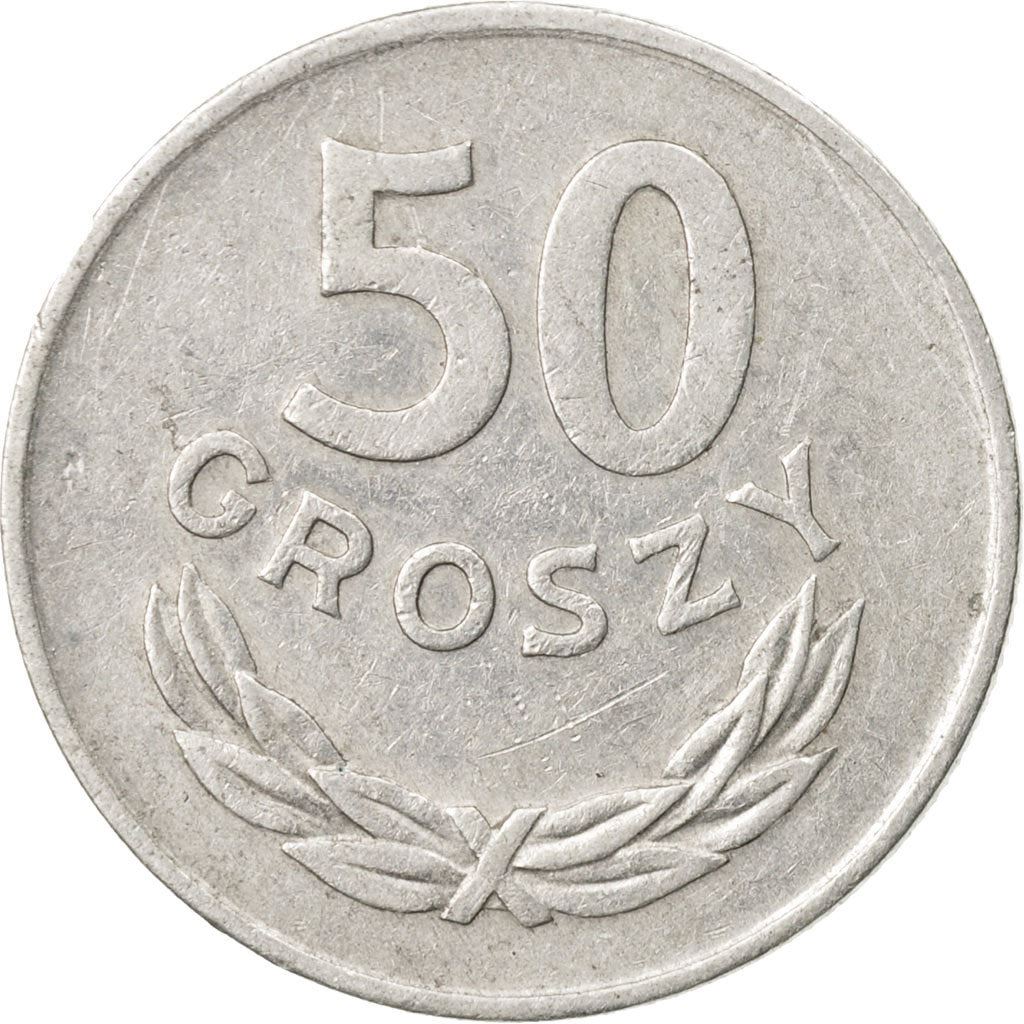 Poland | 50 Groszy | Eagle | KM48.1 | 1957 - 1985