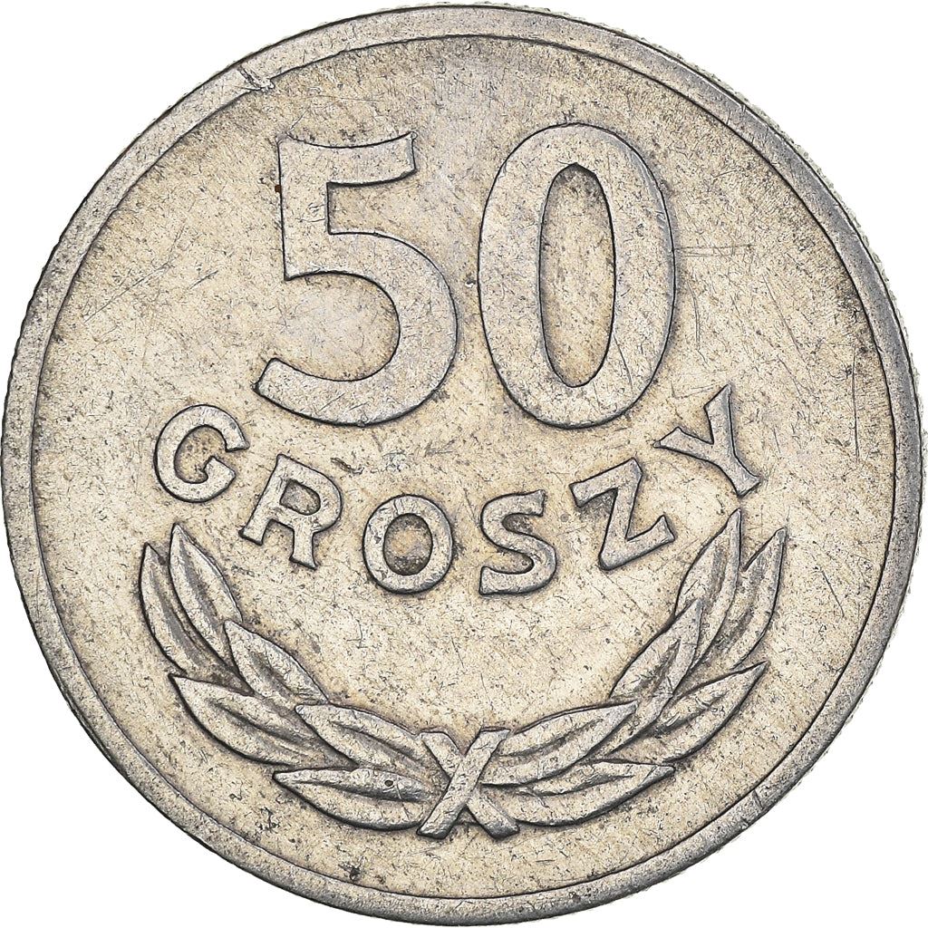 Poland | 50 Groszy | Eagle | KM48.1 | 1957 - 1985