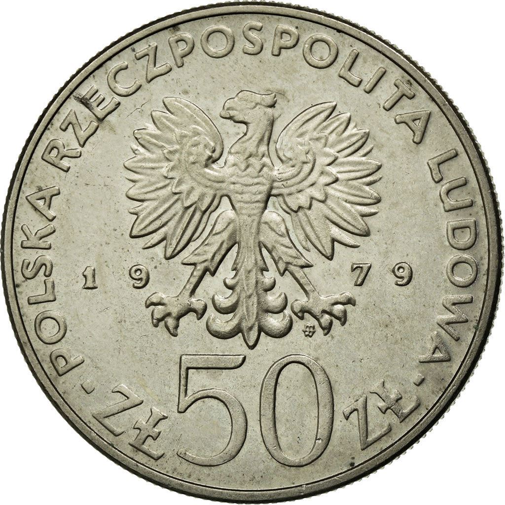 Poland | 50 Złotych Coin | Duke Mieszko I | Eagle | KM100 | 1979