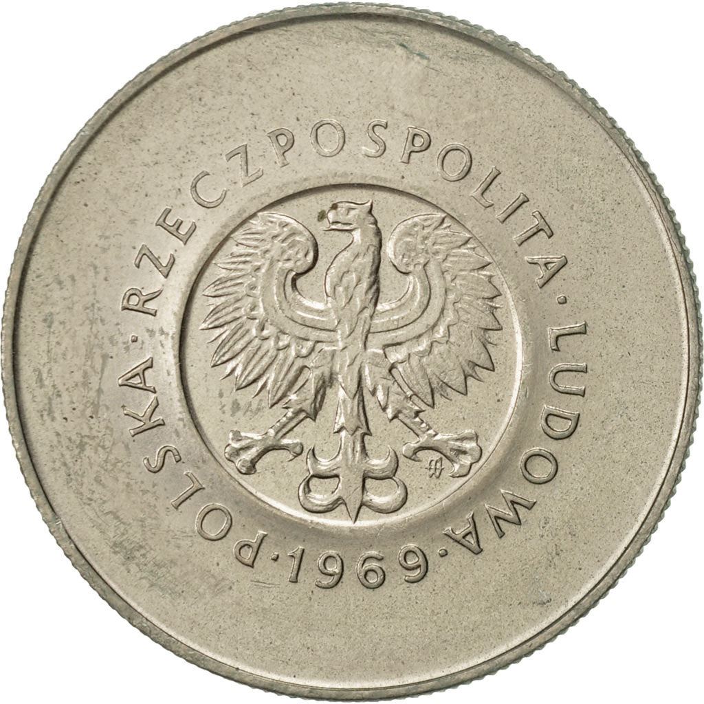 Polish 10 Zlotych Coin | People Republic of Poland | Eagle | Poland | 1969