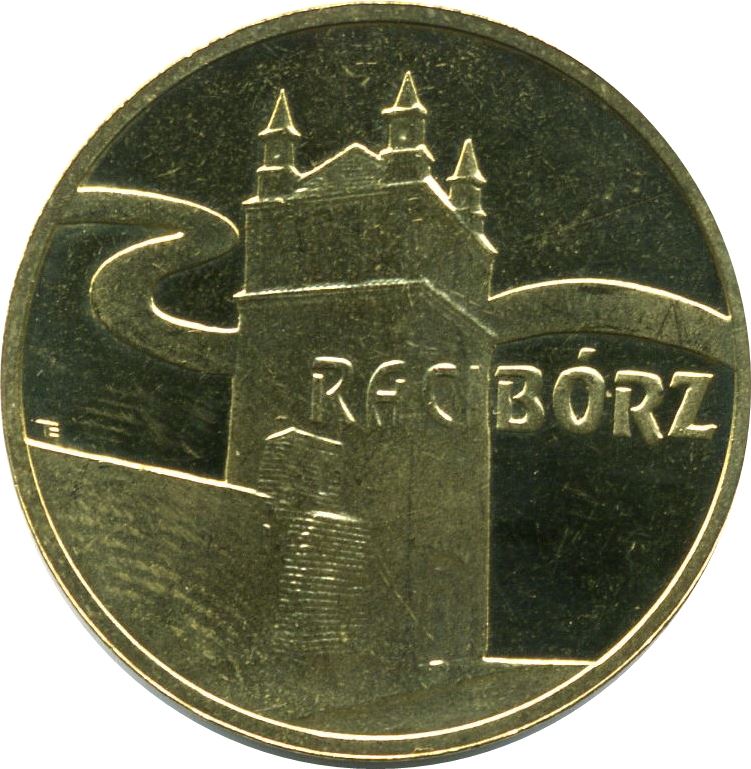 Polish 2 Zlote Coin | Raciborz | Eagle | Poland | 2007