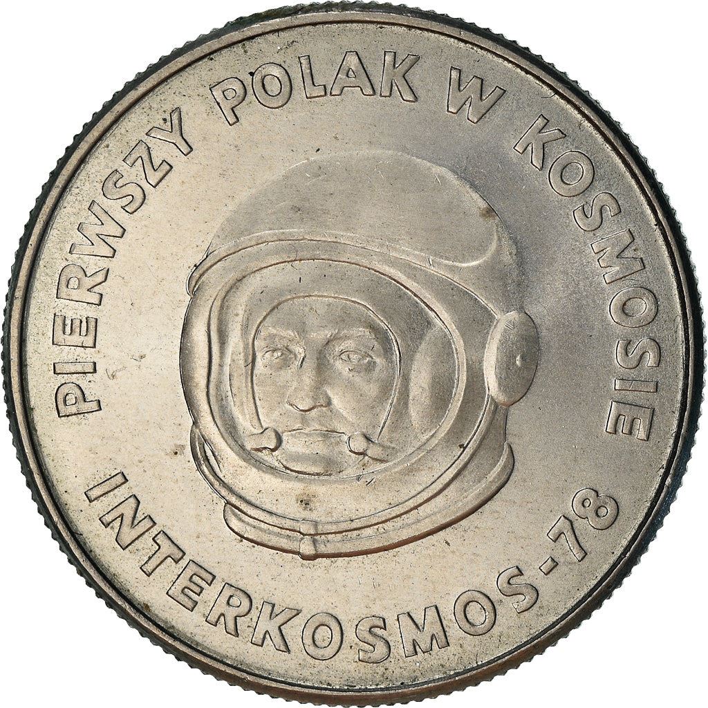 Polish 20 Zlotych | Interkosmos | Astronaut | Eagle | Poland | 1978