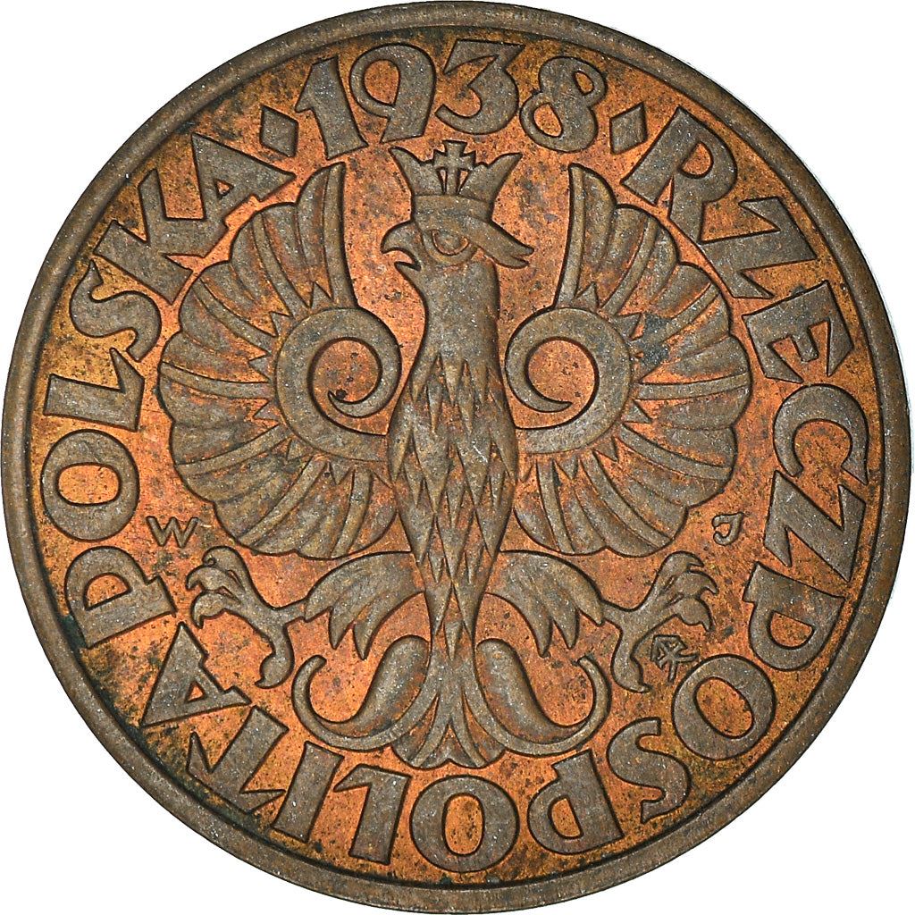 Polish 5 Groszy Coin Eagle | Poland | 1923 - 1939