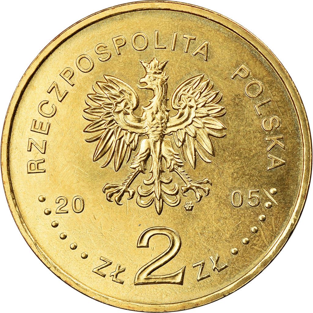 Polish Coin 2 Zlote Coin | Mikolaj Rej | Eagle | Poland | 2005