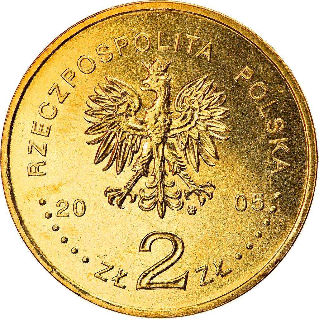 Polish Coin 2 Zlote Coin | Mikolaj Rej | Eagle | Poland | 2005