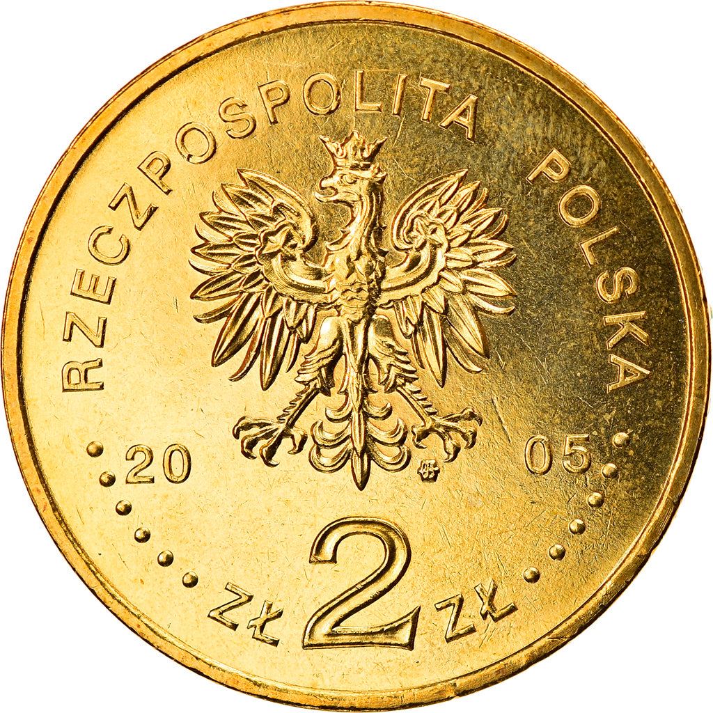 Polish Coin 2 Zlote Coin | Mikolaj Rej | Eagle | Poland | 2005