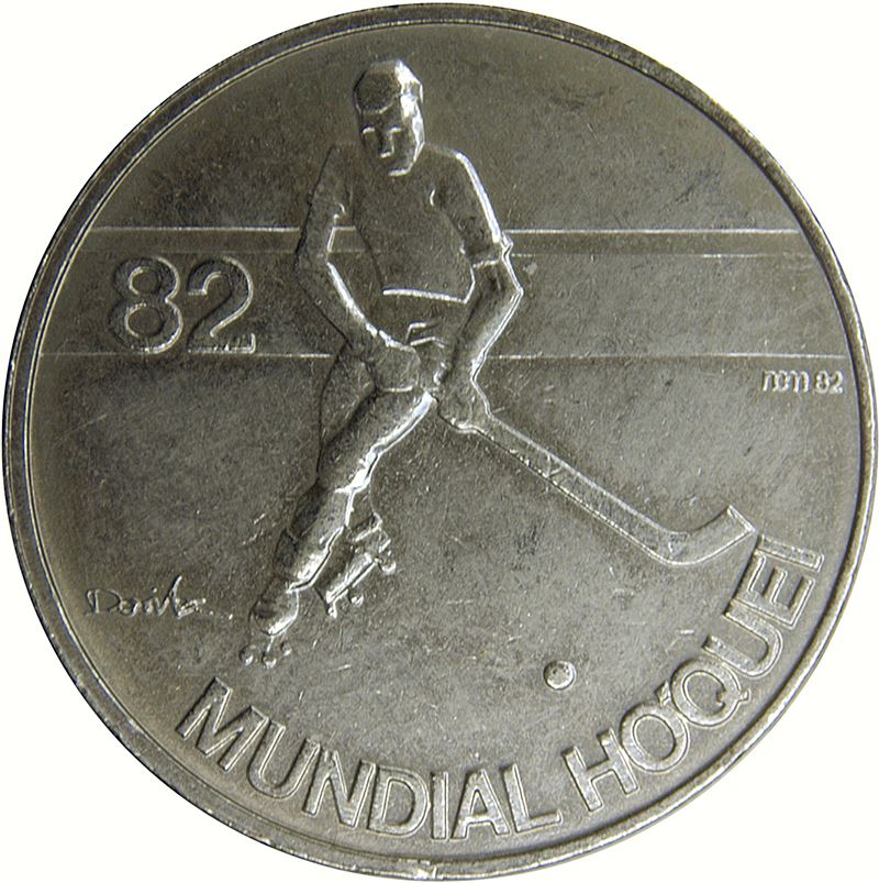 Portugal | 5 Escudos Coin | Roller Hockey Championship | KM615 | 1983