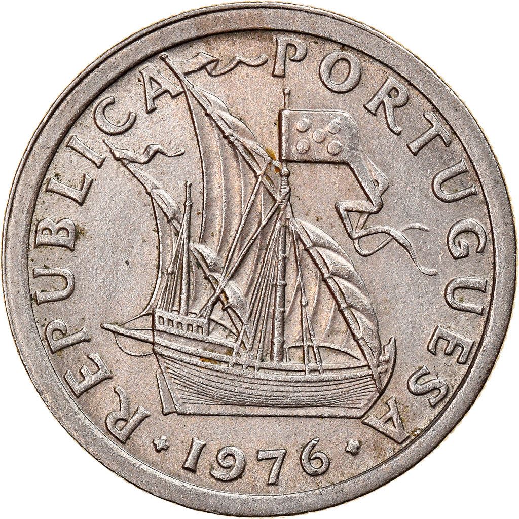 Portugal Coin Portuguese 2.50 Escudos | Sailing Ship | KM590 | 1963 - 1985