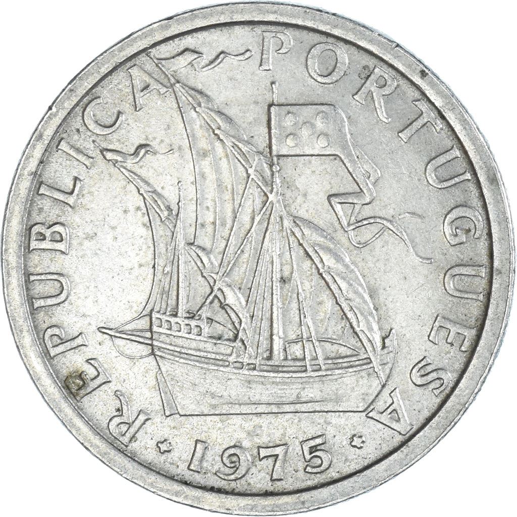 Portugal Coin Portuguese 2.50 Escudos | Sailing Ship | KM590 | 1963 - 1985