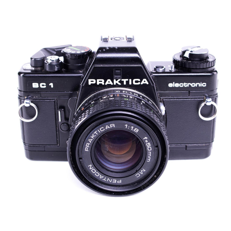 Praktica BC 1 Camera | Pentacon 50mm f2.4 lens | Black | Germany | 1984 - 1985