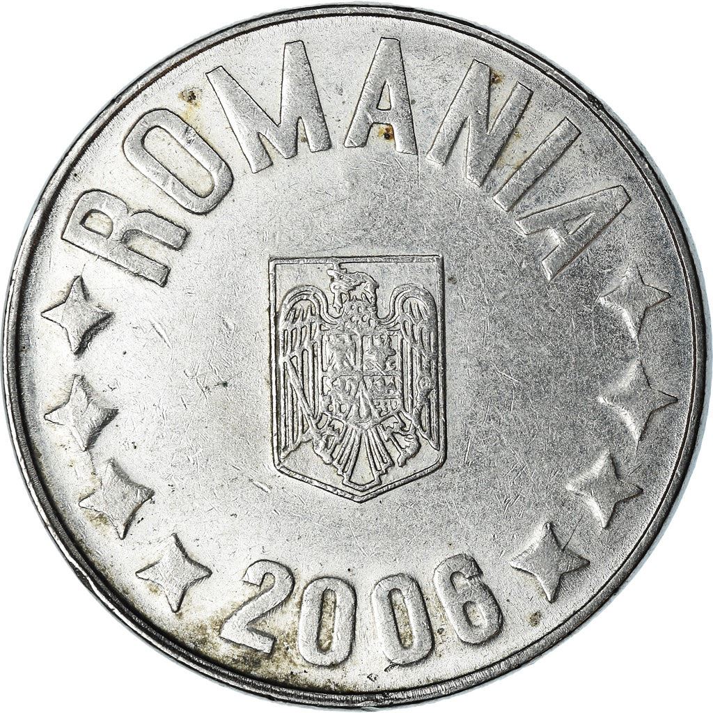 Romania Coin | 10 Bani | Eagle | Crown | KM191 | 2005 - 2017