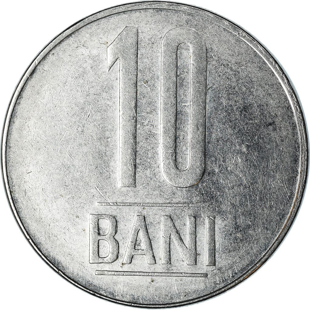 Romania Coin | 10 Bani | Eagle | Crown | KM191 | 2005 - 2017