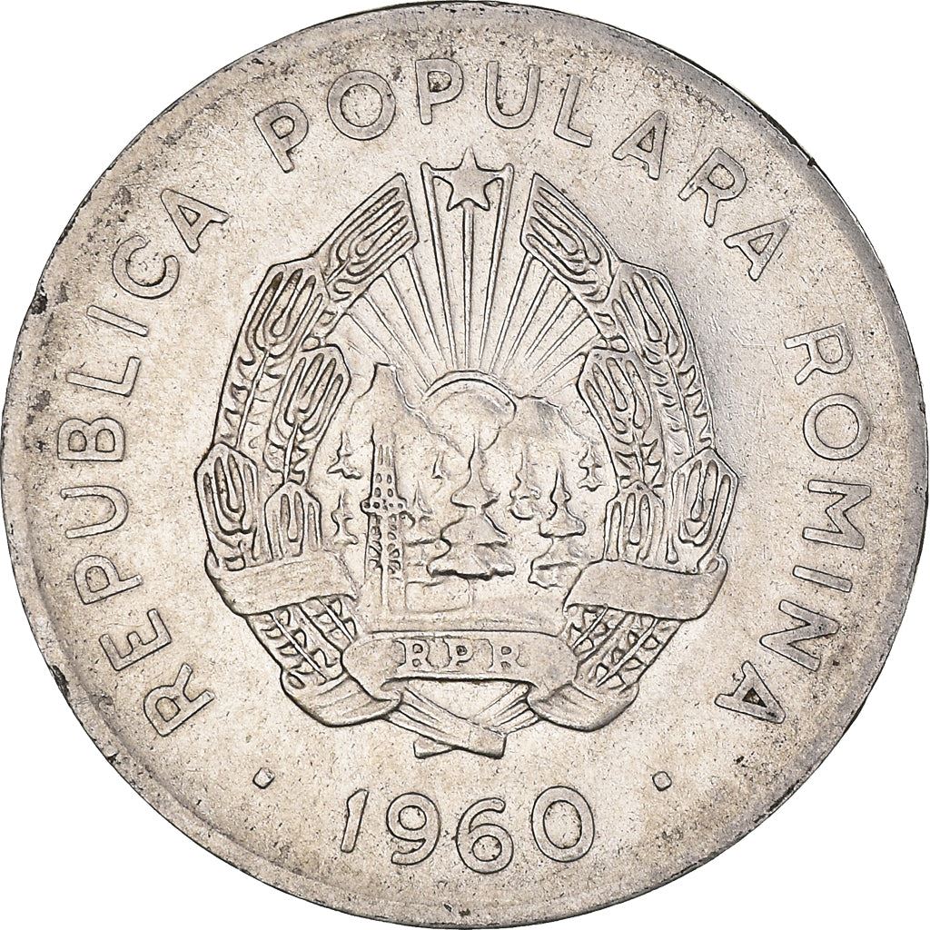 Romania Coin | 25 Bani | Tractor | KM88 | 1960