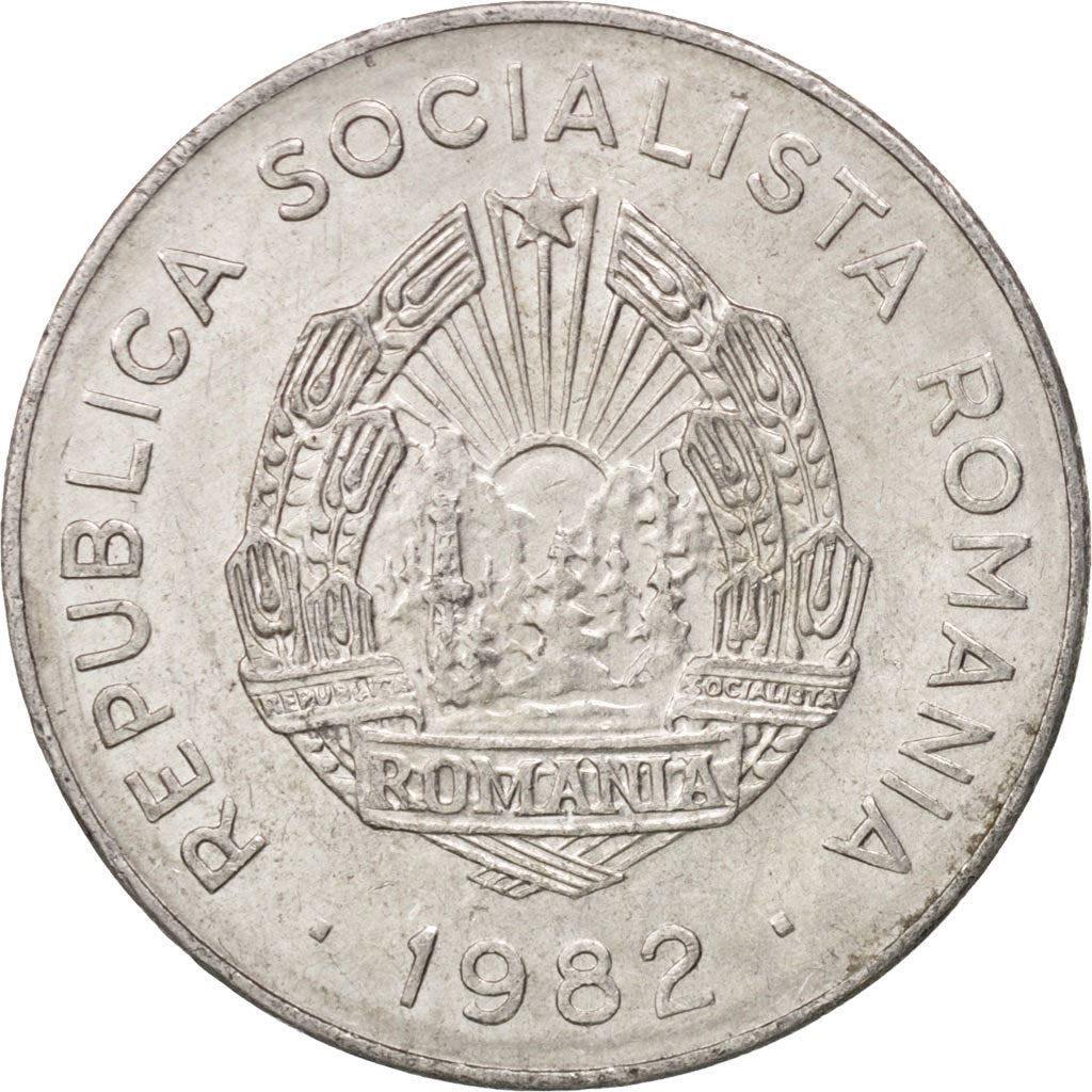 Romania Coin | 25 Bani | Tractor | KM94a | 1982