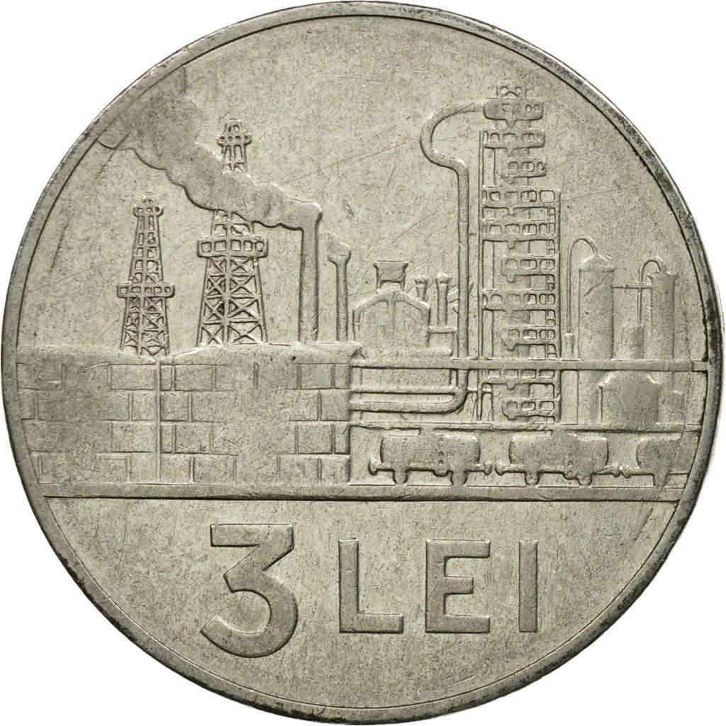 Romania Coin | 3 Lei | KM96 | 1966